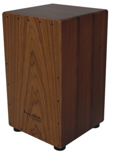 Tycoon Artist Series Hand-Painted Brown Cajon